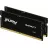 Модуль памяти KINGSTON 32GB DDR5-6400MHz SODIMM FURY Impact (Kit of 2x16GB) (KF564S38IBK2-32), CL38, 1.35V, Black