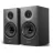 Колонка EDIFIER R1080BT Black, 2.0/ 24W (2x12W) RMS, 4" Mid-range and bass drivers + 0.75" treble drivers, built-in DSP chip, Bluetooth V5.1, line In and AUX Inputs, classic wooden enclosure, top-mounted buttons