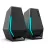 Колонка EDIFIER GAMING G1500 BLACK, RMS 2X2.5W, BLUETOOTH V5.3, 12 LIGHT EFFECTS ENHANCE THE GAMING EXPERIENCE, BLUETOOTH/USB SOUND CARD/AUX INPUT AVAILABLE