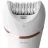 Epilator PHILIPS BRE740/90, 32 pensete, 2 viteze, 12 accesorii, Alb