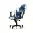 Fotoliu Gaming DXRacer GLADIATOR GC-G001-BW-BX2, BLUE/WHITE, Gazlift, Tilt, 150 kg, 180-200 cm, Albastru, Alb