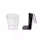 Cantar de bucatarie Lund , 2 kg, Plastic, Alb, Negru