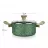 Cratita cu capac FISSMAN Malachite 4319, 4.7 l, 24 cm, Aluminiu, Verde