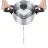 Cratita cu capac FISSMAN Titania 5248, 4.5 l, 22 cm, Inox