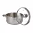 Cratita cu capac GIPFEL Coctail 1249, 4.5 l, 24 cm, Inox