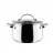 Cratita cu capac Vinzer Culinaire 50167, 4 l, 20 cm, Inox