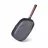 Tigaie grill FISSMAN Milano 14275, 28 cm, Aluminiu, Greblon C2, Negru