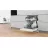 Посудомоечная машина WHIRLPOOL W2F HD624 X, 14 коиплектов, 9 програм, Серый