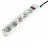 Сетевой фильтр GEMBIRD Surge Protector SPG3-B-6C, Grey