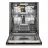 Встраиваемая посудомоечная машина Hotpoint-Ariston H2I HD526 A, 14 комплектов посуды, 10 программ, Бежевый, E
