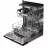 Masina de spalat vase incorporabila Hotpoint-Ariston HM7 42 L, 15 seturi, 10 programe, Bej, A+++