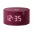 Smart Speaker Yandex Station MINI (Clock) with Alisa, Red