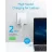 Incarcator Anker POWERPORT III POD 65W, USB-C, POWERIQ 3.0, PPS, 3 TRAVEL PLUGS INCLUDED (US/UK/EU), WHITE