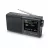 Radio portabil MUSE M-117 DB, Tuner DAB+, FM, LCD, Black