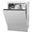 Встраиваемая посудомоечная машина HANSA ZIM627H, 14 комплектов посуды, 7 программ, Белый, E