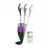 Aspirator GOLDMASTER BY 4501, 800 W, 2 l, Violet, Negru