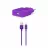 Зарядное устройство Ttec Wall Charger Smart Travel with Cable USB to Type-C 2.4A (1.2m), Purple