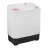 Masina de spalat rufe semiautomata ARTEL TG 60 F WHITE RED, 6 kg, 300 RPM, 2 programe, Alb, Rosu, A