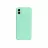 Husa HELMET Case Liquid Silicone Samsung A04, Green
