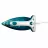 Fier de calcat Tefal FV5737E0, 2500 W, 270 ml, Turcoaz, Alb