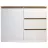 Comoda ANDRA Gama Eterna 1200x950x450, Pal, Alb