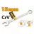 Cheie combinata Tolsen CHEIE COMBINATA 15MM
