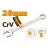 Cheie combinata Tolsen CHEIE COMBINATA 26MM