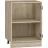 Element bucatarie MP JETTA JOS NR 2 FARA FATADA WHITE/OAK SONOMA 60/82, Alb, Stejar Sonoma