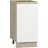 Element bucatarie MP Jetta jos Nr 1 white/oak sonoma 40/82, Alb, Stejar Sonoma