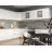 Кухонный элемент MP Jetta sus Nr 5 white/oak sonoma 60/72, Белый, Дуб Сонома