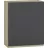 Кухонный элемент MP Jetta sus Nr 4 graphite/oak sonoma 60/72, Графит, Дуб Сонома