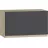 Кухонный элемент MP Jetta sus Nr 6 graphite/oak sonoma 60/36, Графит, Дуб Сонома