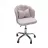 Fotoliu de birou MP 6833 velour 39, Pudra