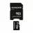 Card de memorie TRANSCEND TS2GUSD, MicroSD 2GB, SD adapter