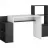 Masa de birou MP Table 2 graphite/white