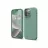 Husa HELMET CASE LIQUID SILICONE IPHONE 14 PRO MAX, GREEN
