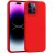 Husa HELMET Case Liquid Silicone iPhone 14 Pro Max, Red