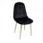 Scaun MP Avuc picioare metal auriu tesatura soft 22 LS