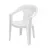 Садовый стул Magnusplus CT 001A, Пластик, Белый