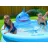 Bazin gonflabil SunClub Детский бассейн с фонтаном SunClub Shark 3D Spray (17822), 770 l, 190 x 190 x 47 cm, 3+