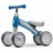 Bicicleta fara pedale QPlay Cutey Blue, 1-3 ani, Albastru, Gri