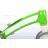 Bicicleta fara pedale QPlay Cutey Green, 1-3 ani, Verde, Alb