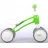 Bicicleta fara pedale QPlay Cutey Green, 1-3 ani, Verde, Alb