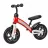 Bicicleta fara pedale QPlay Impact Red, 10", 2-4 ani, Rosu, Alb