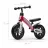 Bicicleta fara pedale QPlay Impact Red, 10", 2-4 ani, Rosu, Alb