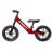 Bicicleta fara pedale QPlay RACER RED/WHITE, 12", 2-5 ani, Rosu, Alb