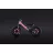 Беговел QPlay Spark Pink, 12", 3-6 лет, Розовый, Черный