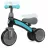 Bicicleta fara pedale QPlay Sweetie Blue, 1-3 ani, Albastru, Negru