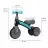 Bicicleta fara pedale QPlay Sweetie Blue, 1-3 ani, Albastru, Negru