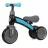 Bicicleta fara pedale QPlay Sweetie Blue, 1-3 ani, Albastru, Negru